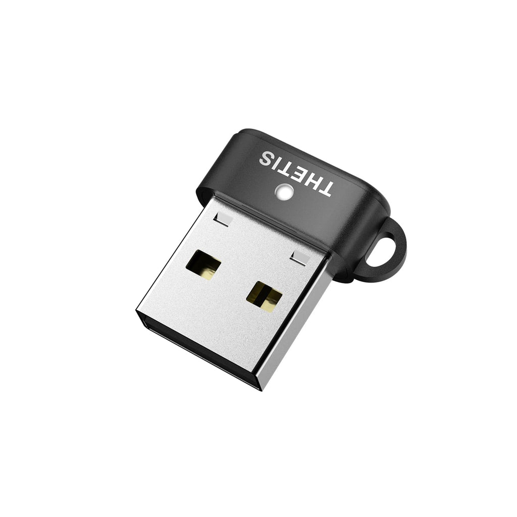 Thetis Nano-A FIDO2 Security Key Hardware Passkey Device with USB Type A, TOTP/HOTP, FIDO2.0 Two Factor Authentication 2FA MFA, Works with Windows/mac/iOS/Android/Linux/Gmail/Facebook/GitHub/Coinbase