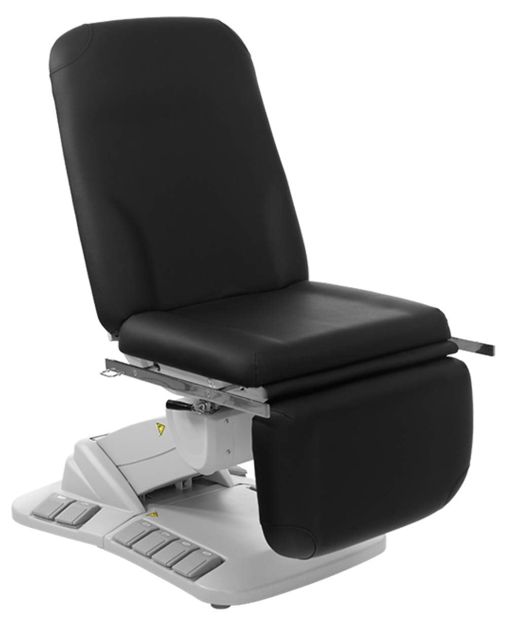 SKINACT Kana Electric Treatment Table with Stirrups Included (Black)