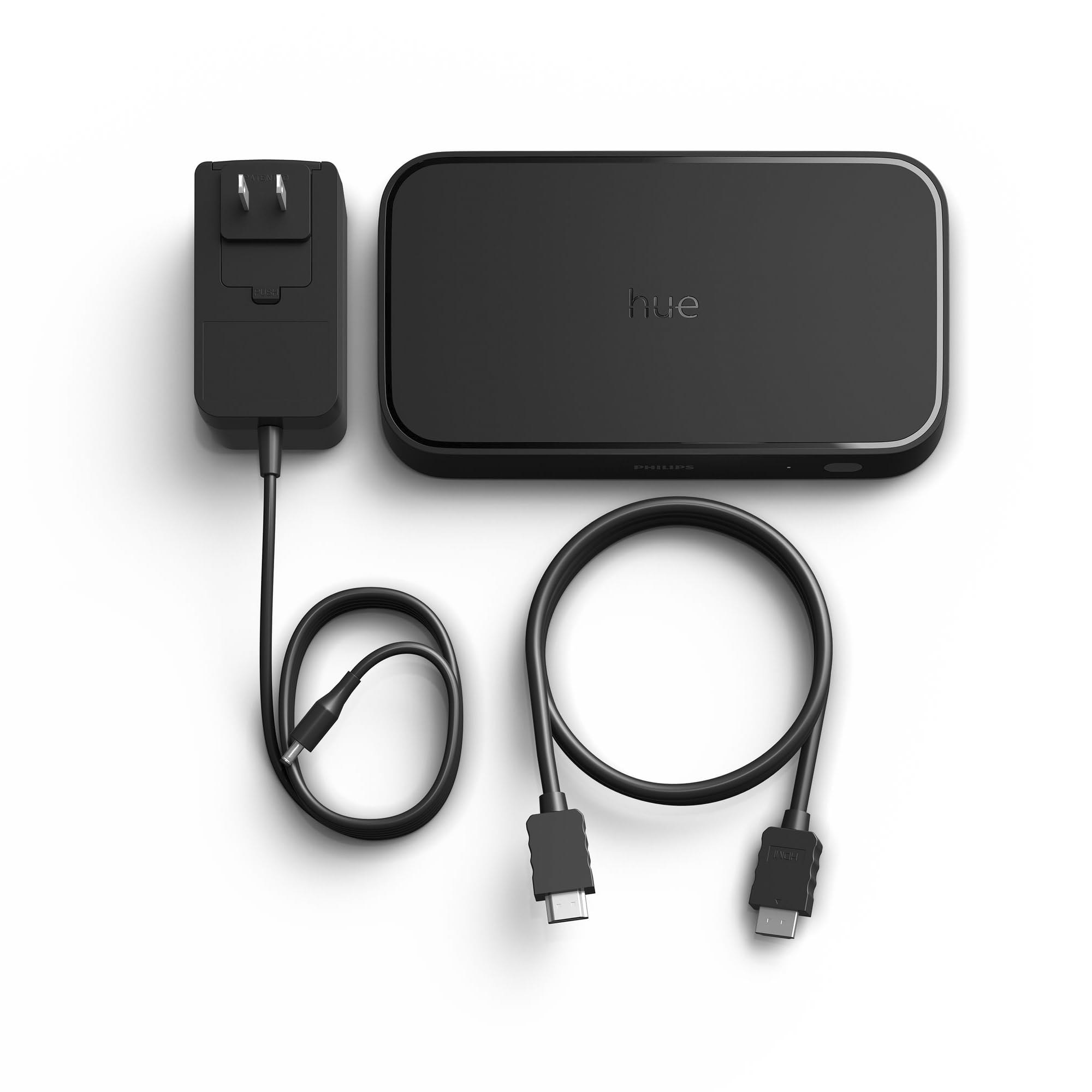 Philips Hue Play HDMI Sync Box 8K, Syncs up to 10 Hue Lights with Video Games, Movies, and Music, Requires Bridge, Supports Dolby Vision HDR10+, Control with App