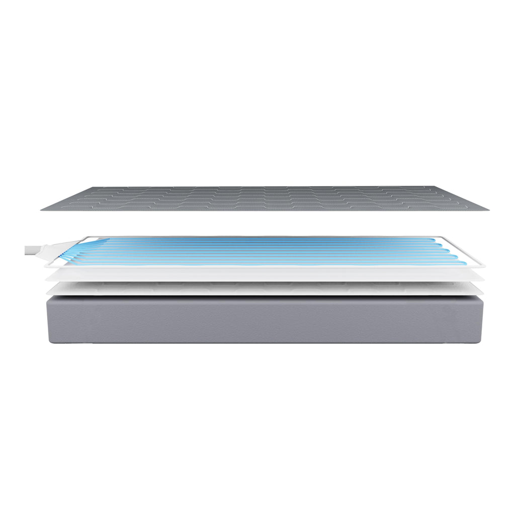 Chilipad Dock Pro with Cool Mesh Bed Cooling System - Active Cooling & Heating Mattress Pad for Optimal Sleep, Temp Range of 55-115F, ME Half King or TwinXL Size (38" W x 80" L)