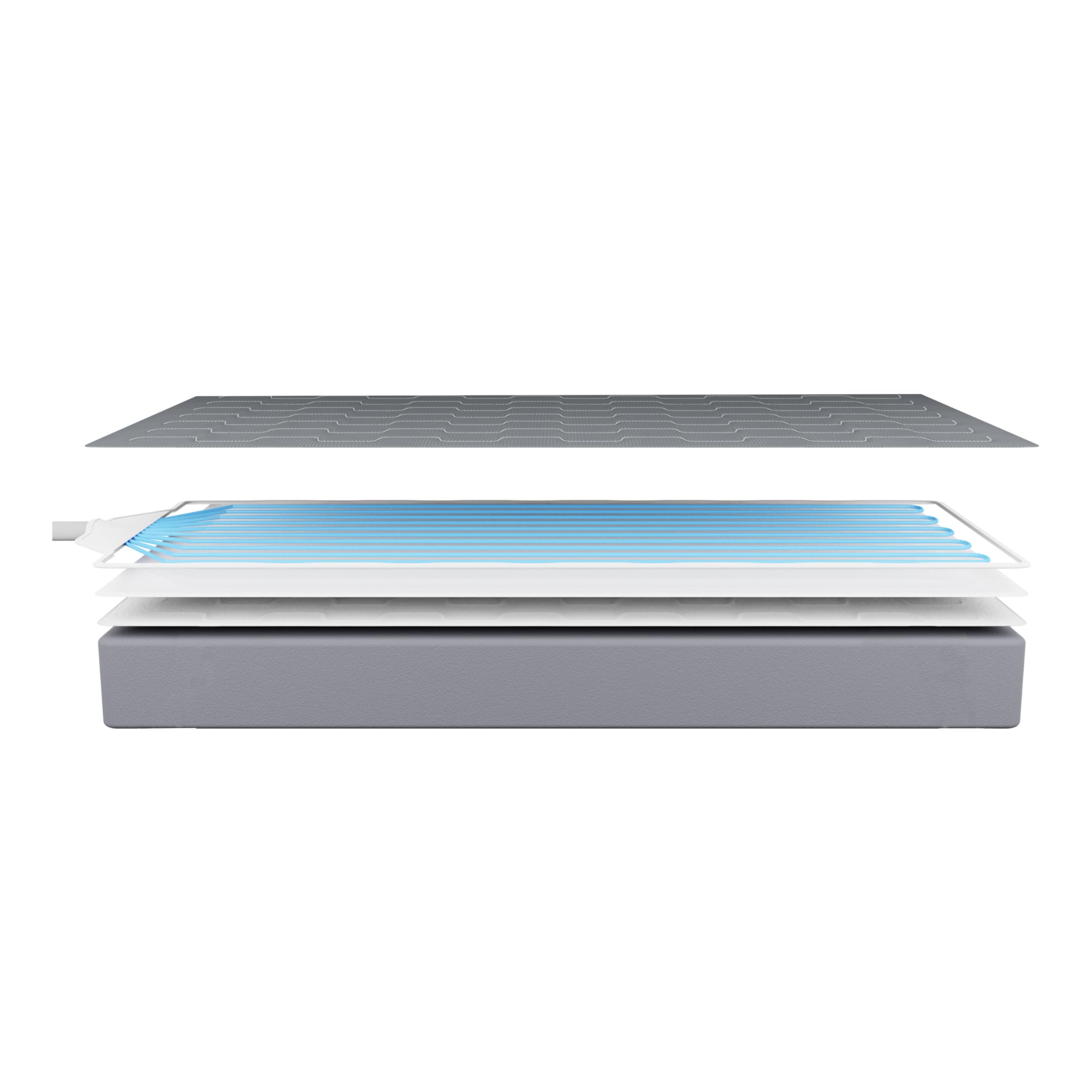 Chilipad Dock Pro with Cool Mesh Bed Cooling System - Active Cooling & Heating Mattress Pad for Optimal Sleep, Temp Range of 55-115F, ME Half King or TwinXL Size (38" W x 80" L)