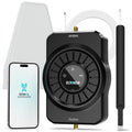 ZORIDA Cell Phone Signal Booster for All US Carriers, Boosts 5G 4G LTE 3G, Cell Phone Booster 72dB High Gain Antennas, Cellular Signal Booster Verizon, AT&T, T-Mobile, App Support FCC Approved 5S
