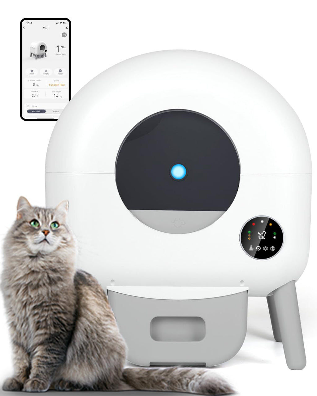 Self Cleaning Litter Box