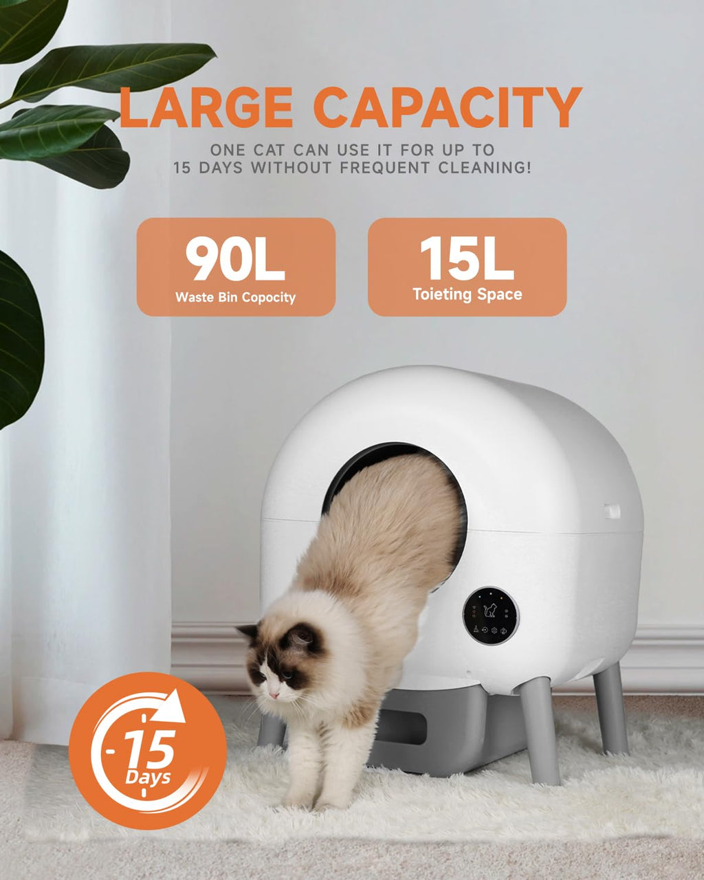 Self Cleaning Litter Box