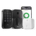Yale Assure Lock 2 Touch Deadbolt, Black Suede Keyed Smart Entry Door Lock with Wi-Fi Connected Touchscreen Keypad for Code Entry and Remote Access for Vacation Rental Hosts, YRD420-CB1-BSP