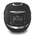 MAGiC COM multi-Functional Digital Rice Cooker 10 Cup Uncooked (20 Cup Cooked), 15-in-1 Programmable Electric Rice & Grain Cooker with Auto Clean, Non-Stick Pot, Steamer Basket, 24H Delay Timer, and Auto Keep Warm(Black)