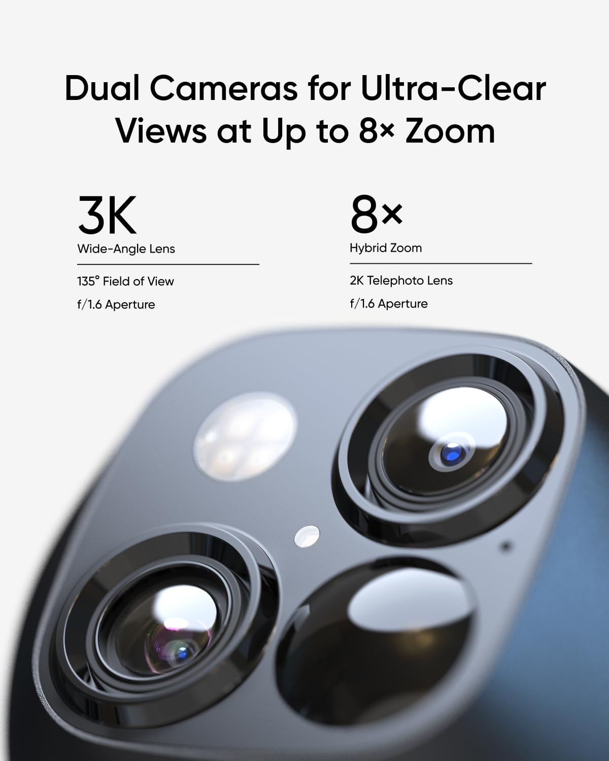 eufy Security SoloCam S340 2-Cam Kit (HomeBase S380) with Video Doorbell E340 (Battery Powered), Solar Security Camera, No Blind Spots, No Monthly Fee