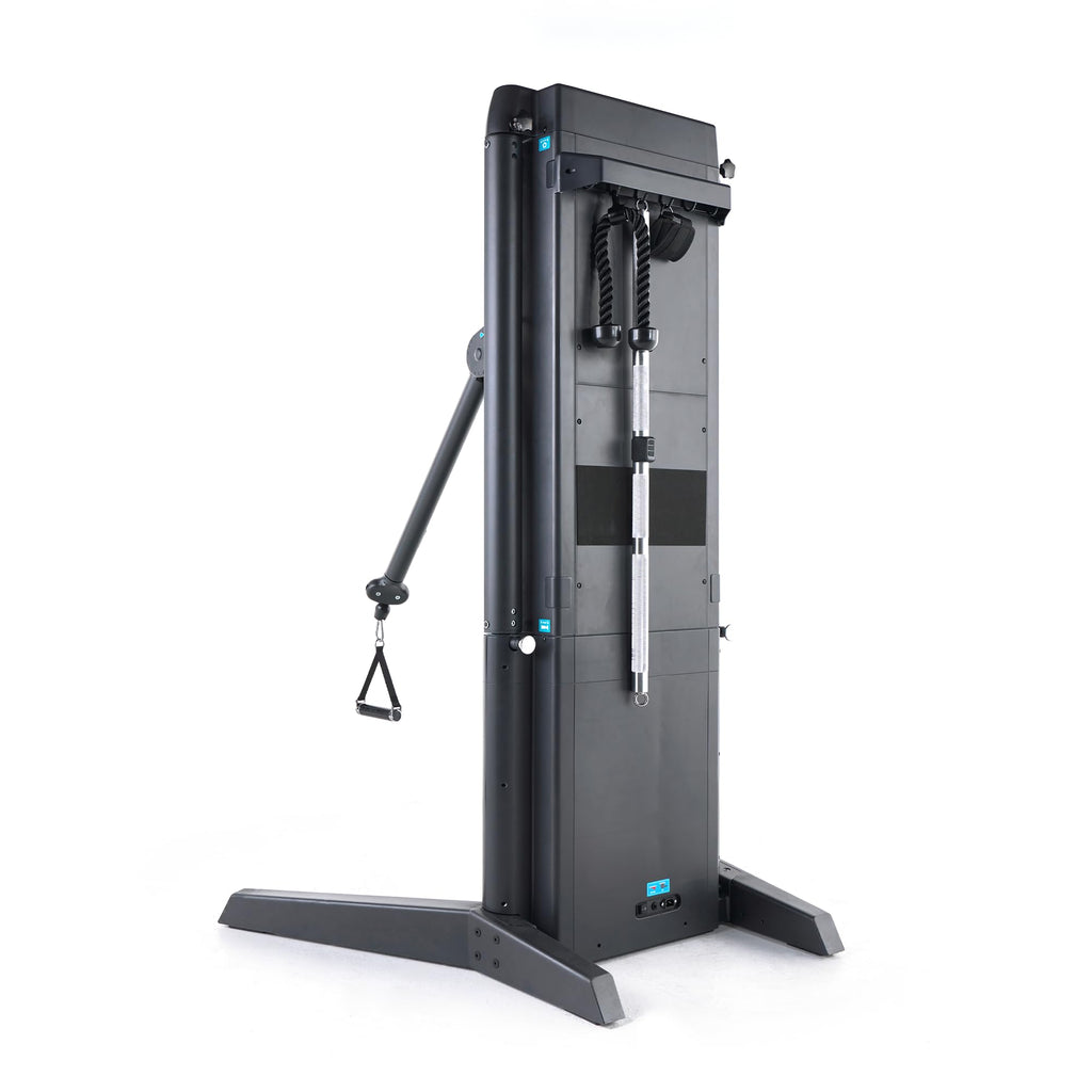 Echelon Strength Pro Commercial Grade Smart Wall-Mounted Trainer with 24” HD Touchscreen, 132 lb Digital Resistance Per Arm, Guided Workouts, WiFi Enabled
