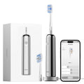 Laifen Wave Pro Sonic Electric Toothbrush for Adults – 2026 Model, 60° Oscillations for Ultra-Clean, Smart App, 70-Day Battery, 2 Brush Heads (Stainless Steel)