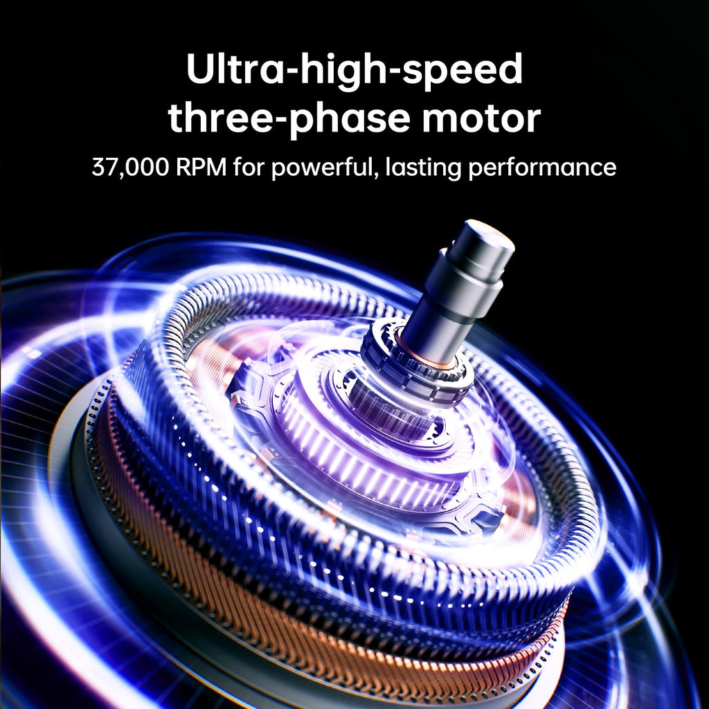 JISULIFE Table Fan Pro3, 3-in-1 Table Cool with 7-Color RGB Light, LED Display, 100-Speed, 10000mAh Battery, 120° Oscillating Desktop Fan for Office/Gaming Desk, Gifts for Men/Women