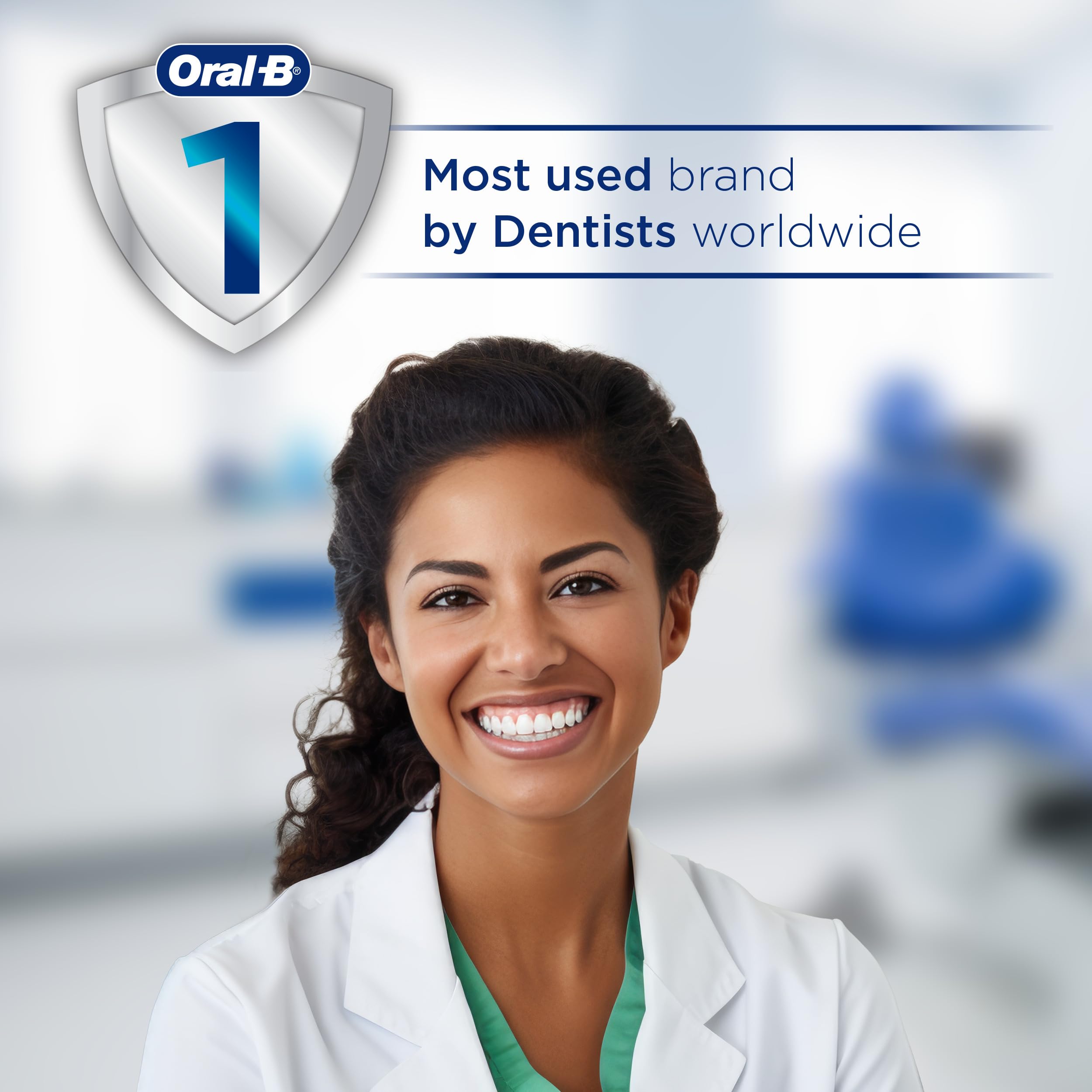 Oral-B iO Series 3 Limited Deep Clean Rechargeable Electric Toothbrush for Adults, Black, 3 Modes, Smart Pressure Sensor, Plaque Removal and Gum Care, 2 Replacement Brush Heads, Travel Case