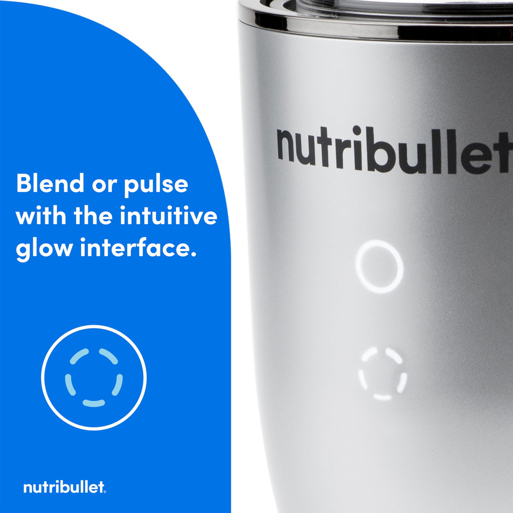 nutribullet® Ultra Deluxe Personal Blender, 1200W, for Smoothies Shakes & Protein - Quietest Single-Serve Blender with Titanium Coated Blades, 4 BPA-Free Cups, To-Go Lids, Dishwasher Safe