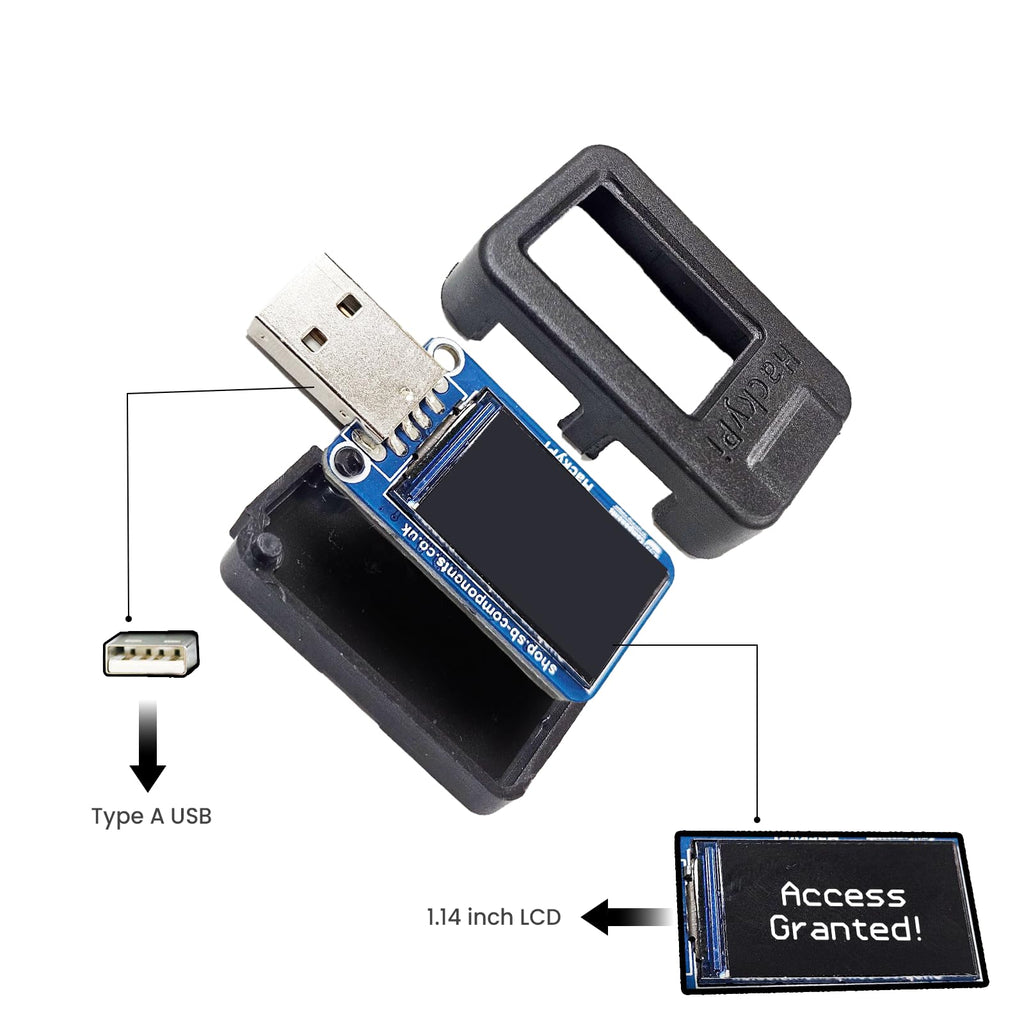 HackyPi - Ultimate DIY USB Hacking Tool for Security Professionals and Ethical Hackers, DIY Programmable Hacking USB for Educational Purposes