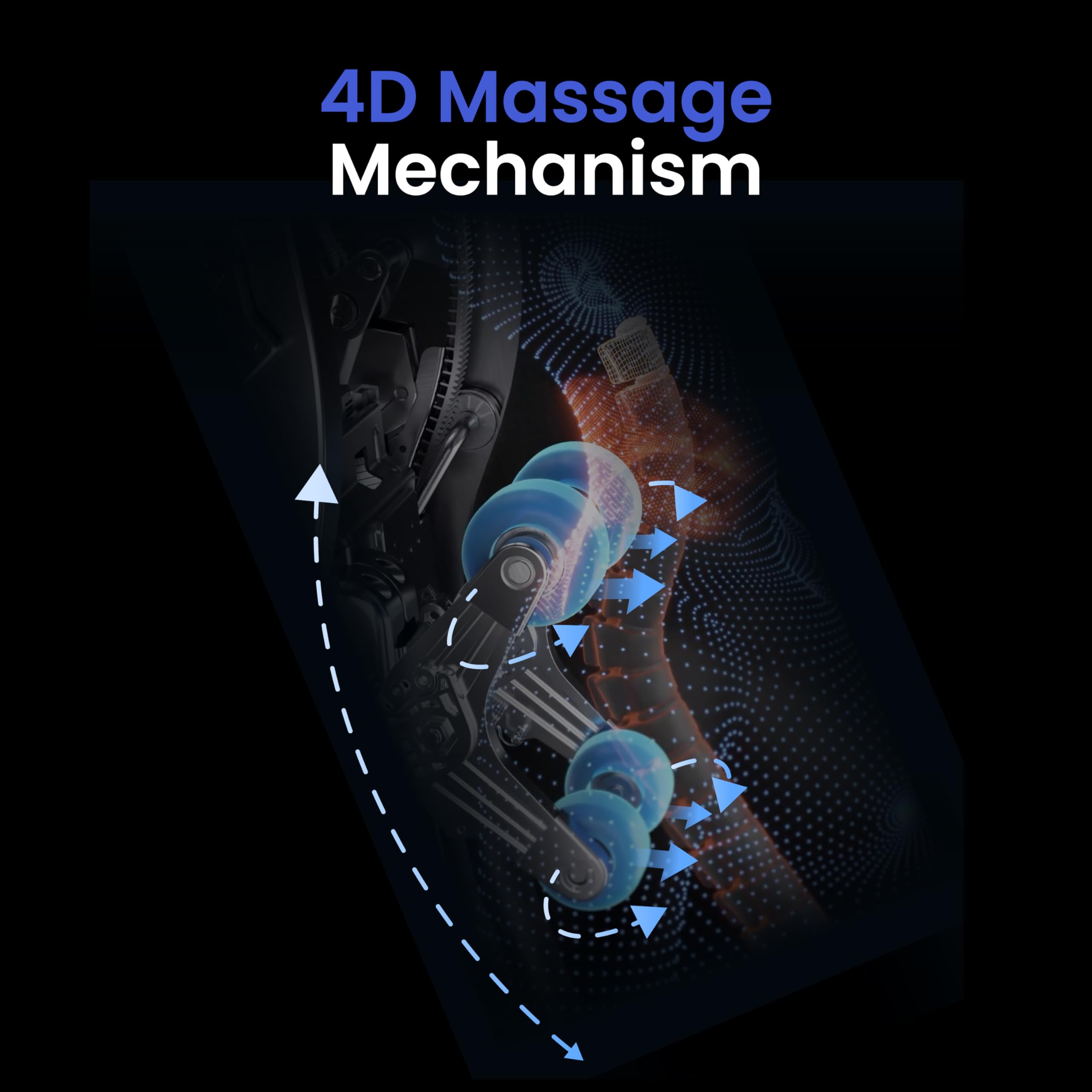 Osaki 2026 4D Ion l Full Body Massage Chair l 4D Massage Mechanism l Voice Control l 24 Auto Massages l SL-Track l Zero Gravity l Touchscreen Controller l Bluetooth Speaker (Black)