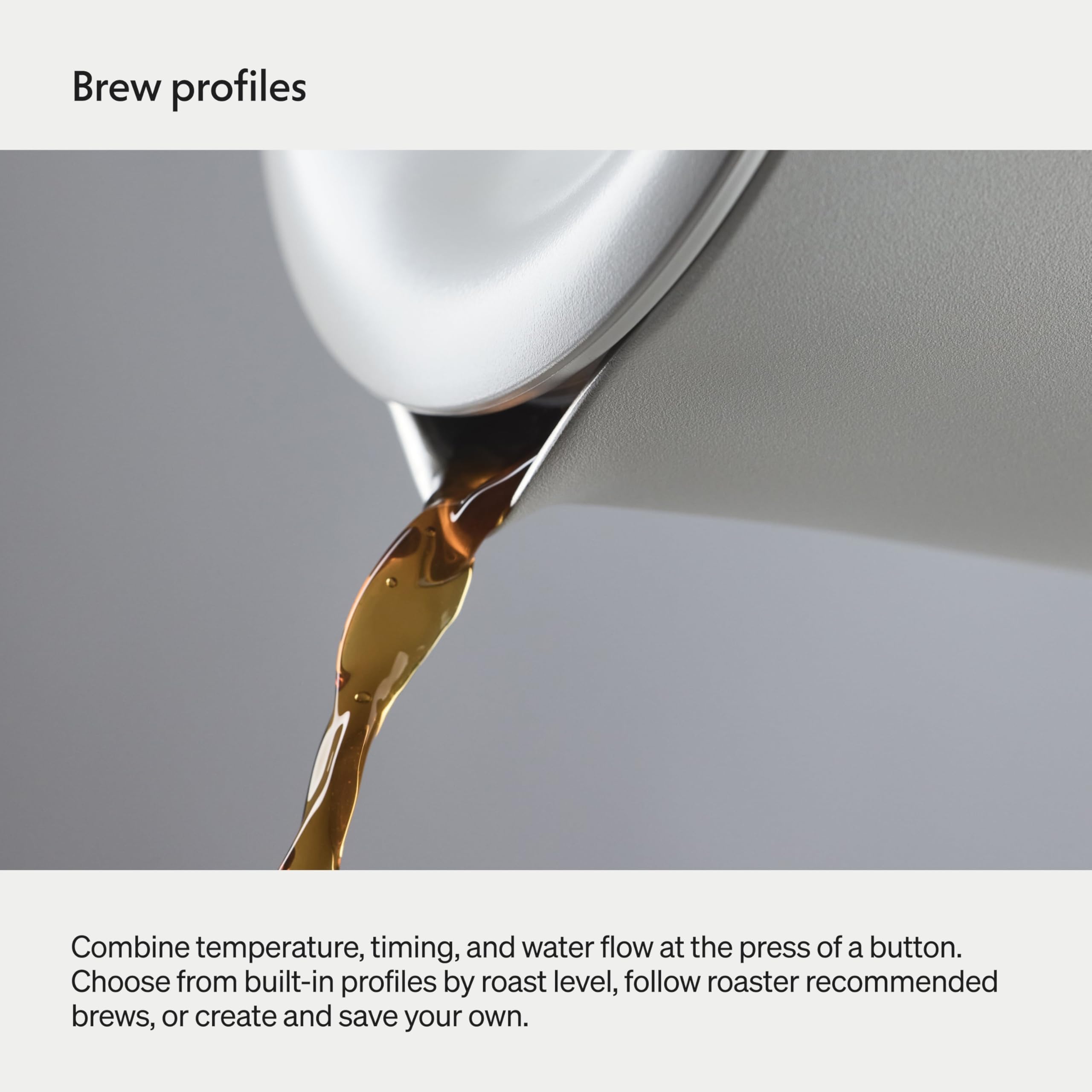 Fellow Aiden Precision Coffee Maker – 10-Cup Thermal Carafe, Programmable Drip Coffee Machine, Single Serve & Batch Brew, Adjustable Brew Strength, Removable Water Tank, Matte Black