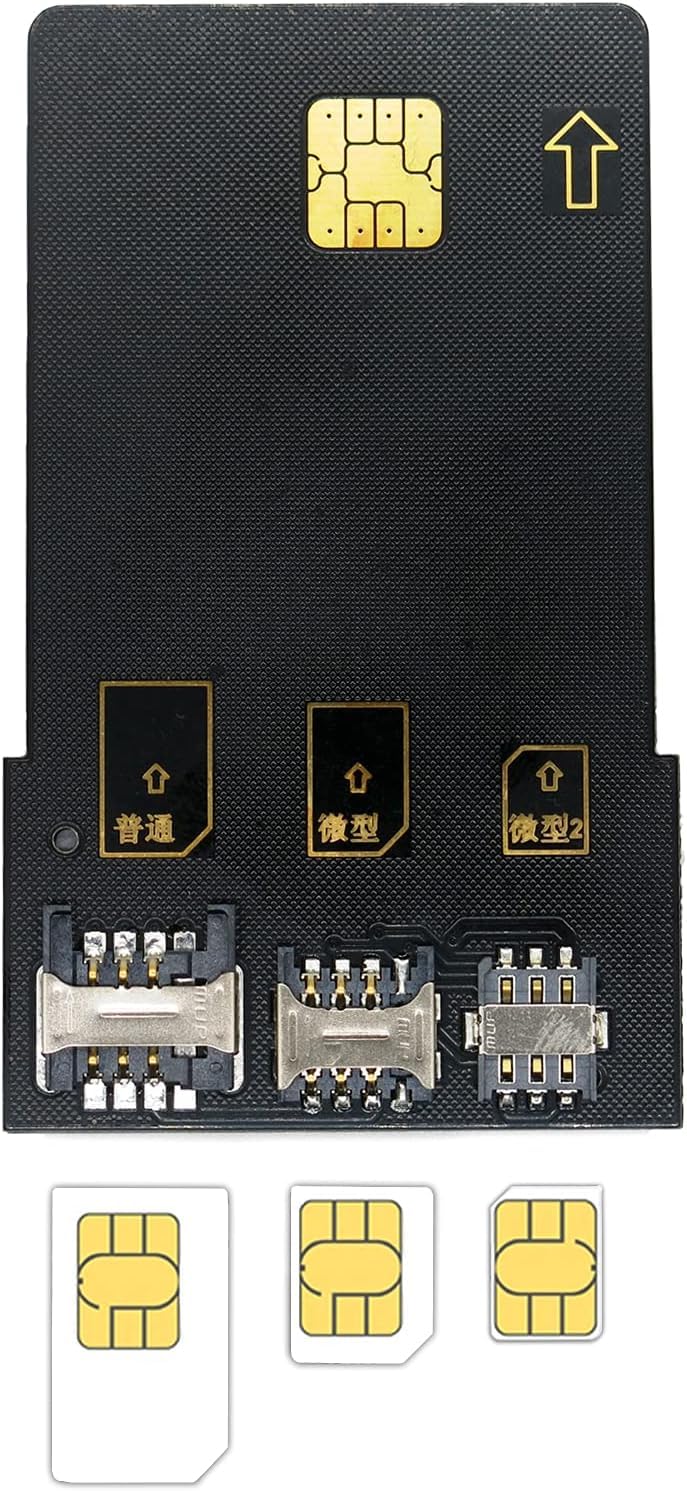 Gialer LTE Cards Program kit, SIM Card Tools & Accessories Include 1 SIM Card Reader + 5pcs programmable USIM Cards + 1 Mini Micro Nano sim Card Adapter kit + GRSIM Software Programer Tool