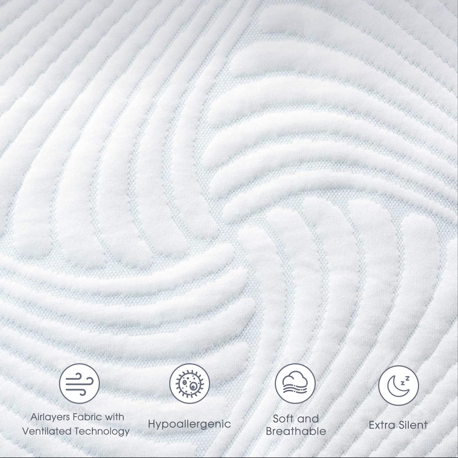 King Size Electric Heated Mattress Pad - Bed Warmer with Memory & Preheat Functions, 12 Heat Settings Dual Control for 1-12 Hours Auto Off, Lighted Button