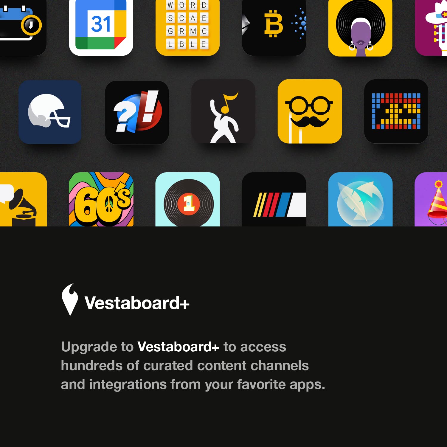 Vestaboard Message Board - Flagship Black - Inspire from Anywhere with The Beautiful 42” Split-Flap Display - Smart Messaging Display