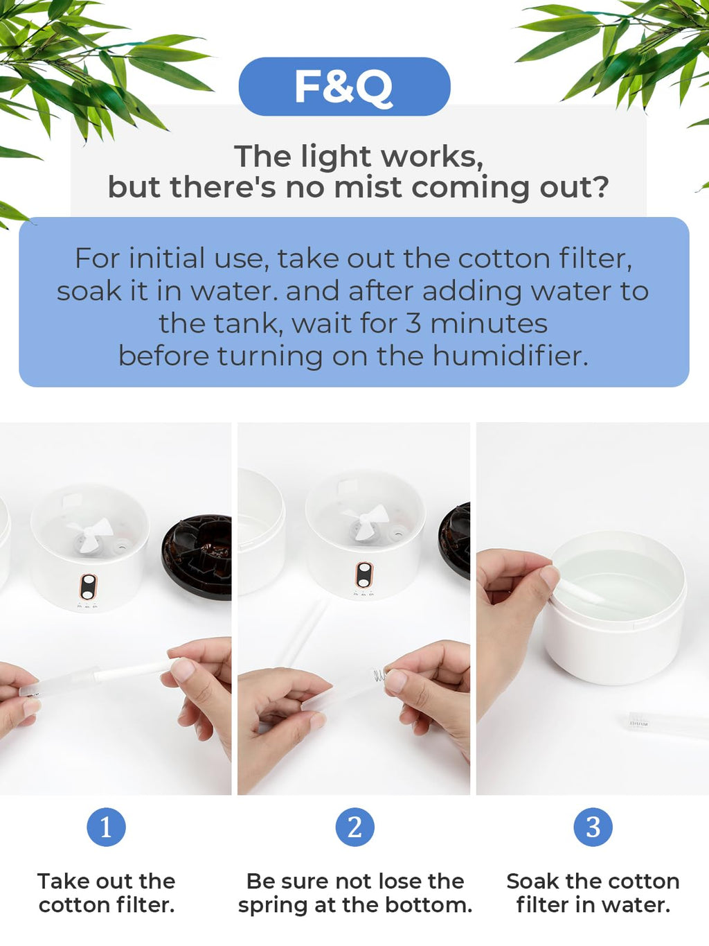 Volcano Humidifier Flame Aroma Diffuser, Personal Desktop Jellyfish Mist Flame Spray Humidifier for Bedroom Plants Office, Auto Shut-Off, 450ml, USB Power