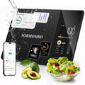 Smart Kitchen Food Scale with Nutritional Calculator, Calorie Fat Carbs Protein Tracker, Free App, Barcode Scan, Food Preload, 23 Nutrients, On-Screen Display, Personal Goals, 11 lb / 5 kg
