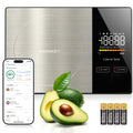 WARMKEY Smart Nutrition Food Scale with App - 1g Precision Digital Kitchen Scale, Tracks Calories & 24 Nutrients, Macros, Fat & Protein for Keto, Fitness & Meal Prep, 11lb/5kg with Tare Function
