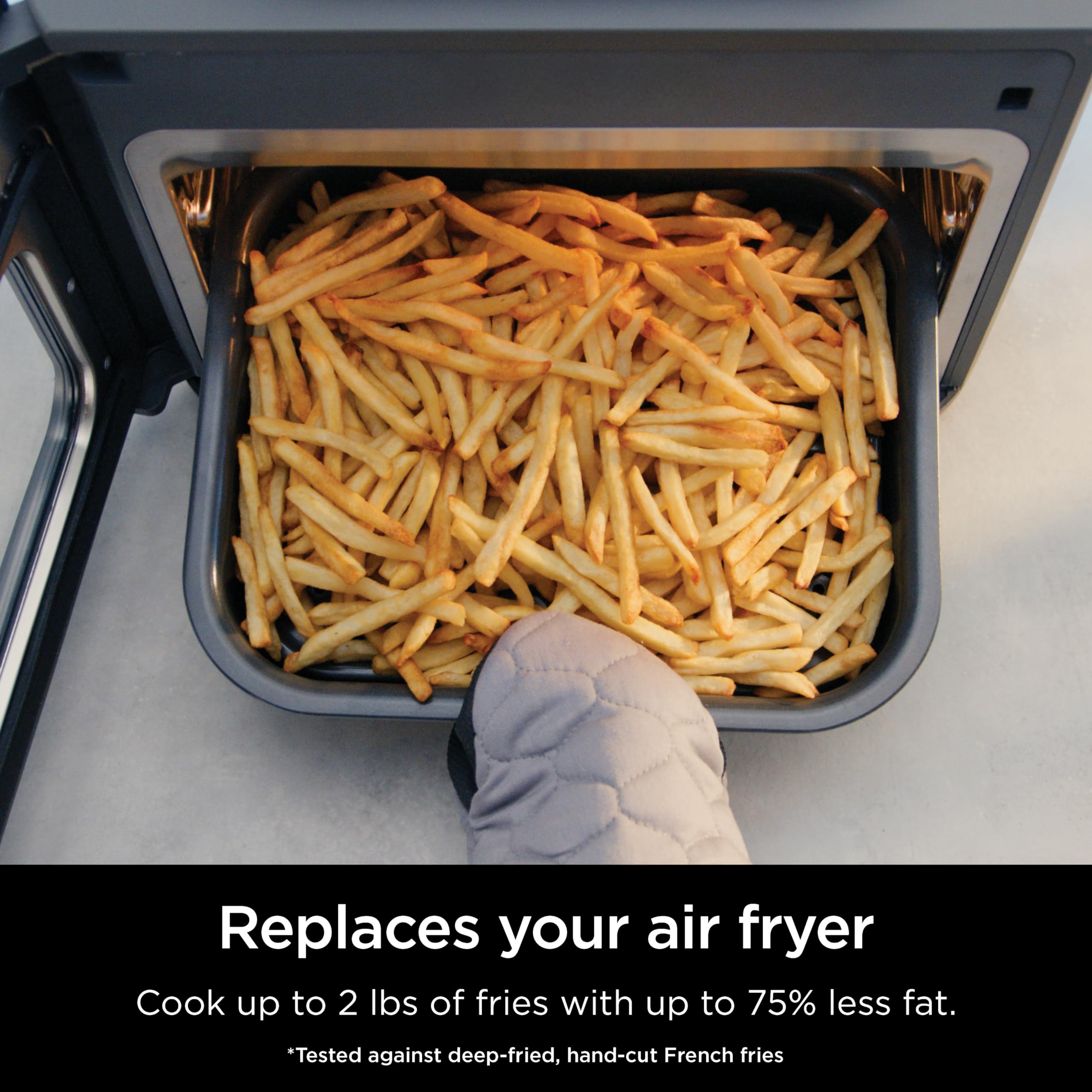 Ninja R-SFP701 14-in-1 Multicooker, Oven & Air Fryer, 15-Min Meals, 3 Accessories, Grey (Renewed)