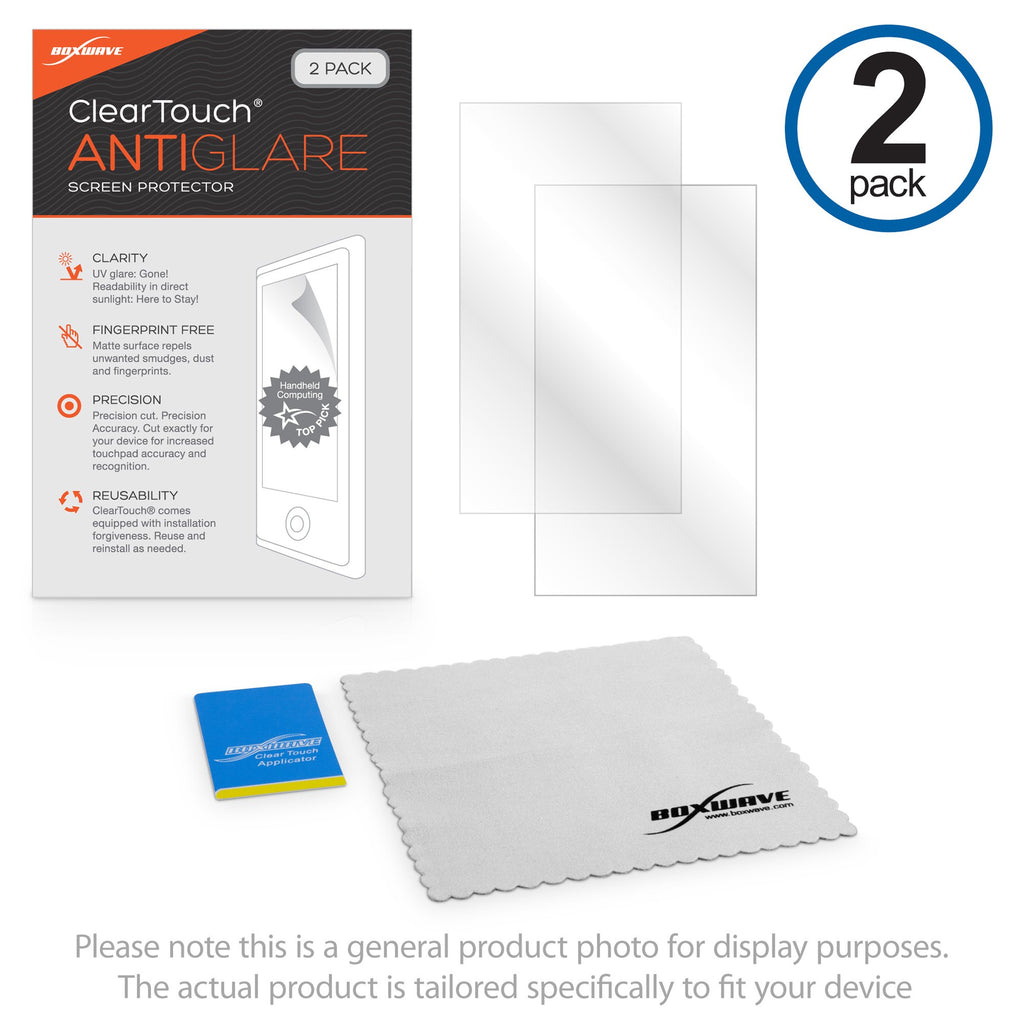 BoxWave Screen Protector Compatible with Rabbit R1 - ClearTouch Anti-Glare (2-Pack), Anti-Fingerprint Matte Film Skin