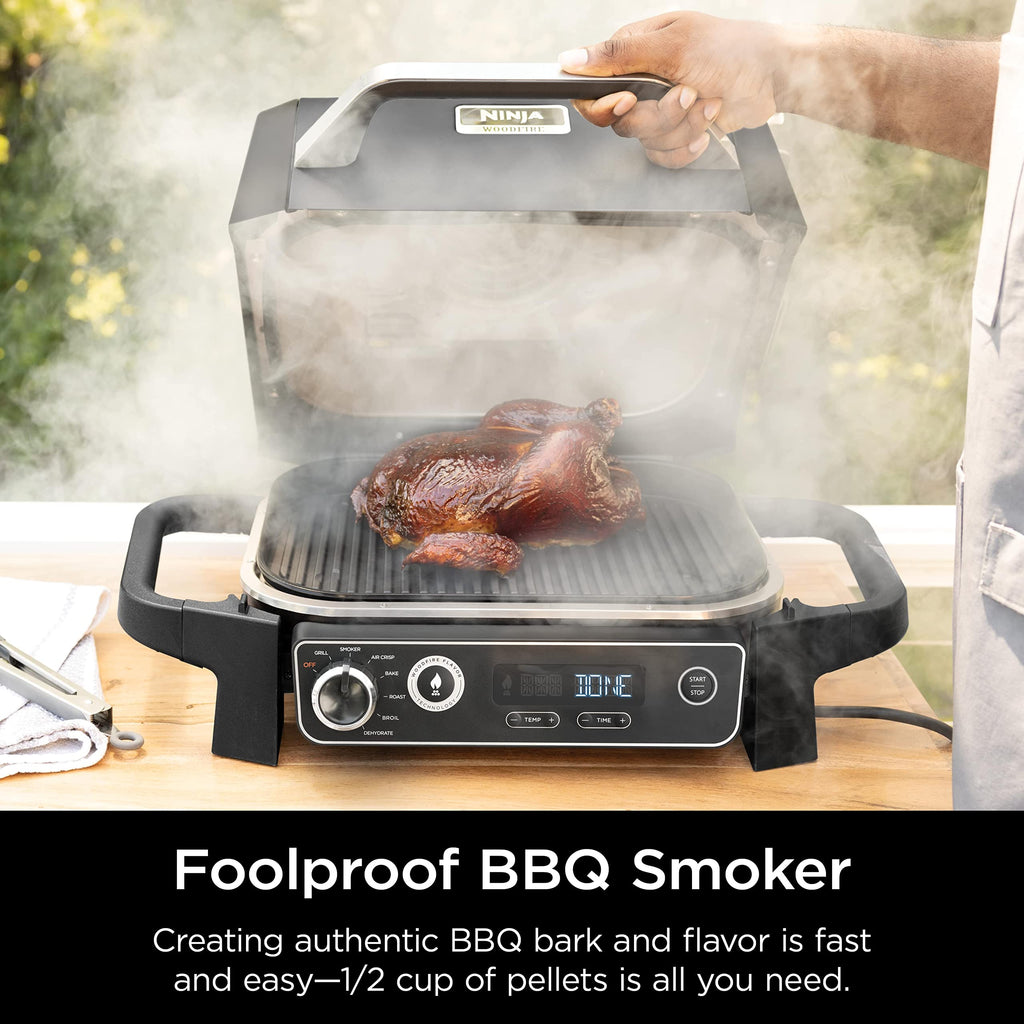 Ninja Woodfire 7-in-1 Outdoor Grill & Smoker