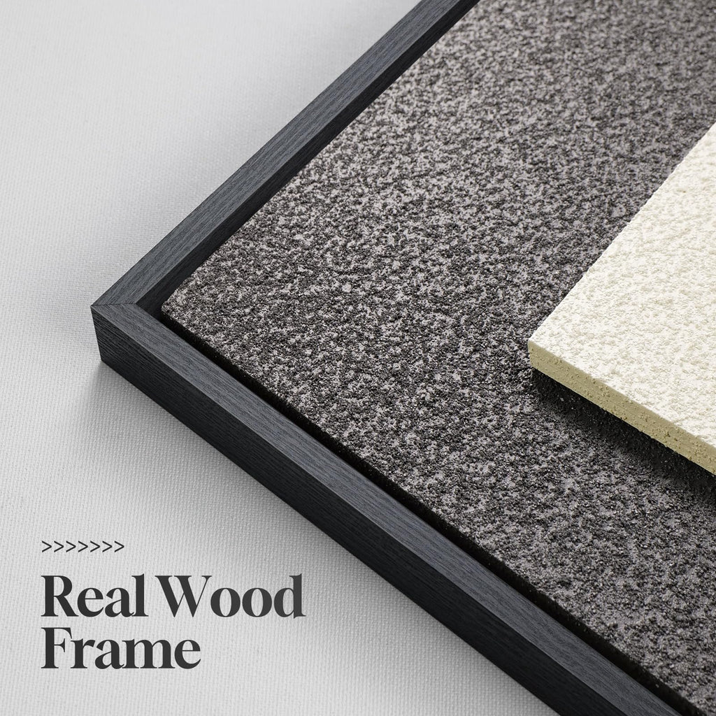 Large 3D Textured Framed Abstract Wall Art for Living Room, 3 Piece Modern Paintings Artwork for Walls, Black White Brown Geometric Sandstone Texture Pictures for Hallway Office Home Decor 24x36 In
