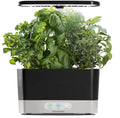 AeroGarden Harvest Indoor Garden Hydroponic System with LED Grow Light and Herb Kit, Holds up to 6 Pods, Black