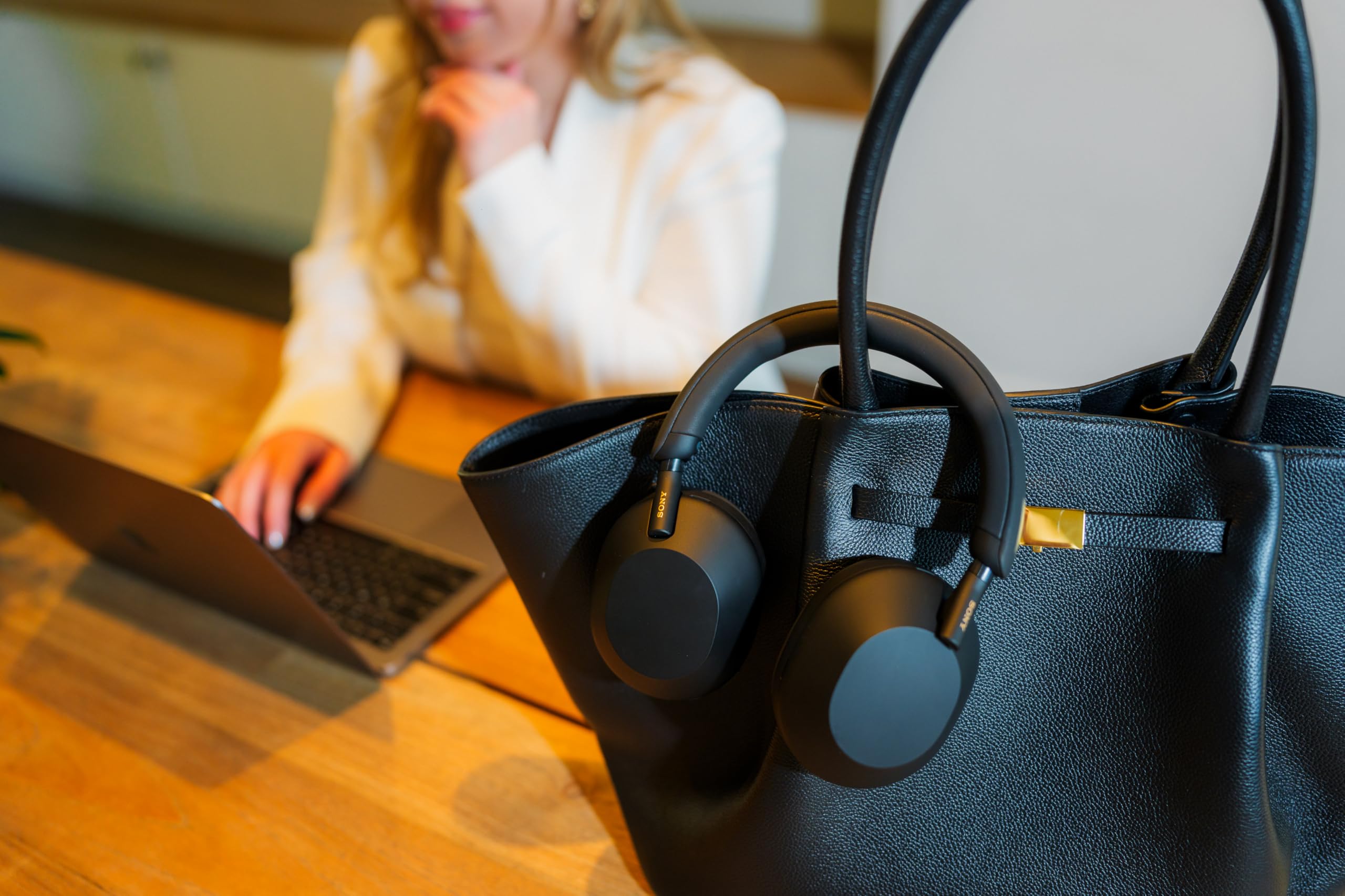 Sony WH-1000XM5 Premium Noise Canceling Headphones, Auto NC Optimizer, 30-Hour Battery, Alexa Voice Control, Black