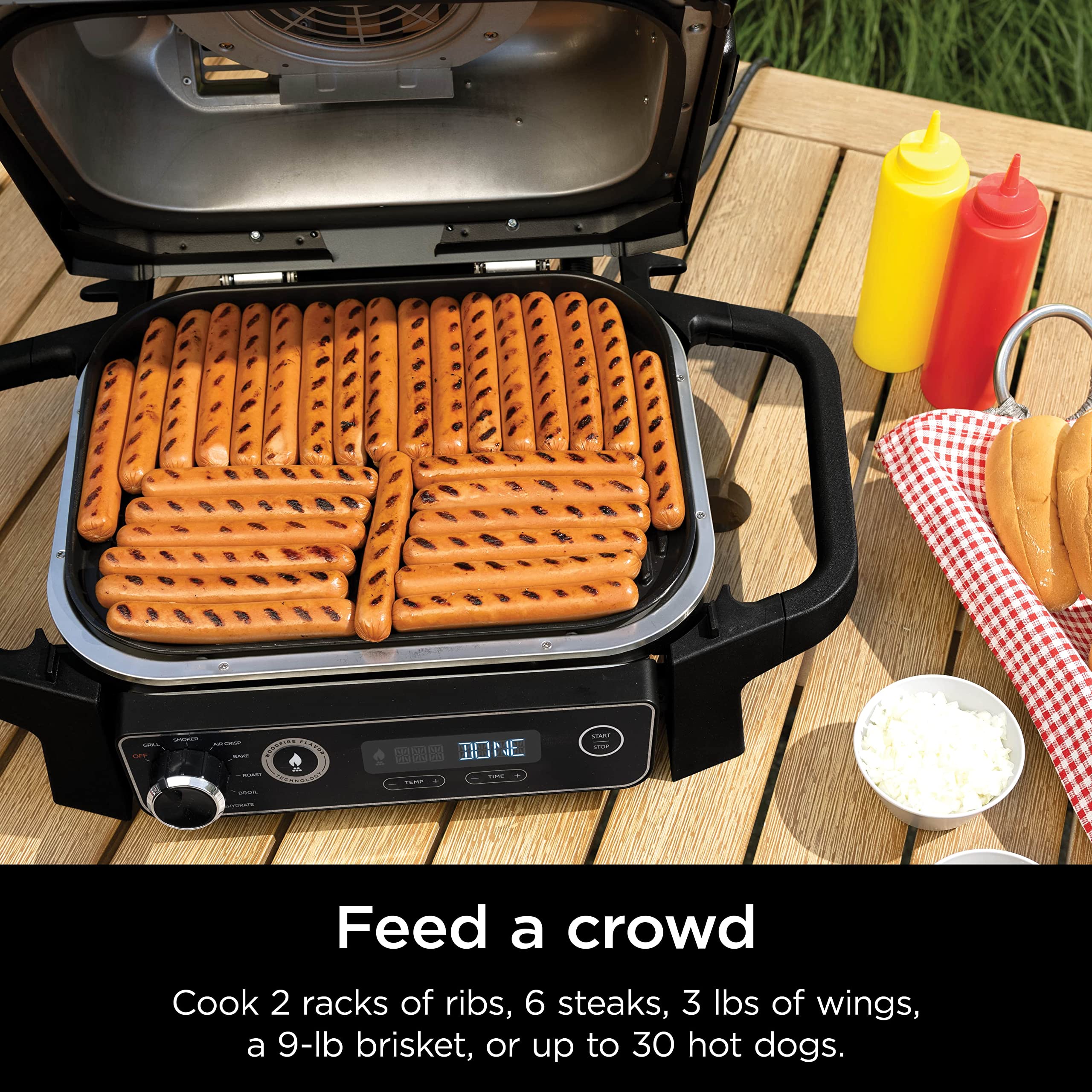 Ninja Woodfire 7-in-1 Outdoor Grill & Smoker